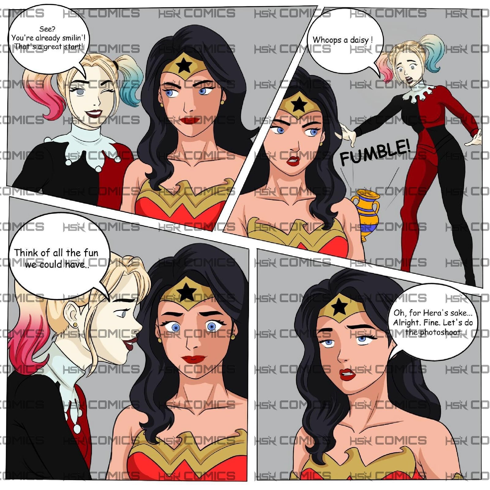 Transformation Comic